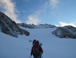 Grossglockner (3798m) - útban az Erzherzog-Johann-Hütte(3454m) felé