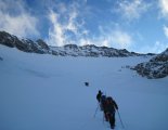 Grossglockner (3798m) - útban az Erzherzog-Johann-Hütte(3454m) felé