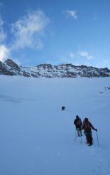 Grossglockner (3798m) - útban az Erzherzog-Johann-Hütte(3454m) felé