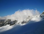 Grossglockner (3798m) - útvonalunk a távolban