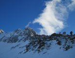 Grossglockner (3798m) - a Mürztaler Steig a távolban