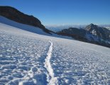 Grossvenediger (3666m) - gleccsertúránk elején