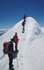 Grossvenediger (3666m) - ismét a csúcsgerincen