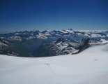 Grossvenediger (3666m) - gleccsertúránk közben csodálatos panorámában gyönyörködhetünk