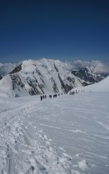 Monte Rosa (4562m) csoport négyezresei