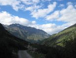 Similaun (3606m) gleccsertúra - útban a menedékház felé