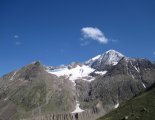 Similaun (3606m) gleccsertúra - útban a csúcs felé