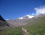 Similaun (3606m) gleccsertúra - útban a csúcs felé