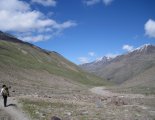 Similaun (3606m) gleccsertúra - útban a csúcs felé