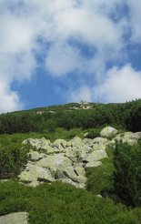 Gyömbér-csúcs(2043m) gerinctúra - túránk elején