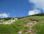 Gyömbér-csúcs(2043m) gerinctúra - útban a Derese(2004m) felé