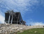 Gyömbér-csúcs(2043m) gerinctúra - felvonó a Chopok(2024m) mellett