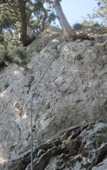 Hohe Wand: Gebirgsvereinssteig - via ferratank elején 