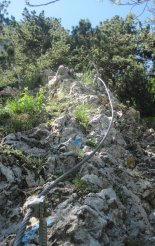 Hohe Wand: Gebirgsvereinssteig - via ferratank elején 