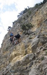 Hohe Wand: Gebirgsvereinssteig - túránk egy nehezebb szakaszán