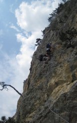 Hohe Wand: Gebirgsvereinssteig - túránk egy nehezebb szakaszán