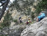 Hohe Wand: Gebirgsvereinssteig - egy átvezető szakaszon