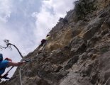 Hohe Wand: Gebirgsvereinssteig - túránk egy nehezebb szakaszán
