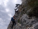 Hohe Wand: Gebirgsvereinssteig - túránk egy nehezebb szakaszán