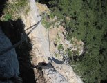 Hohe Wand: Gebirgsvereinssteig - túránk egy nehezebb szakaszán