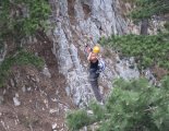 Hohe Wand: Gebirgsvereinssteig - a függőhíd