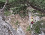 Hohe Wand: Gebirgsvereinssteig - a függőhíd