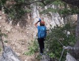 Hohe Wand: Gebirgsvereinssteig - a függőhíd