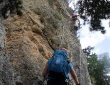 Hohe Wand: Gebirgsvereinssteig - a függőhíd utáni szakasz