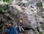 Hohe Wand: Gebirgsvereinssteig - a függőhíd utáni szakasz