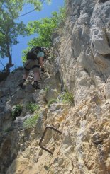 Hohe Wand: Wildenauersteig - a következő szakasz