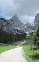 Kaiserschild klettersteig - túránk elején