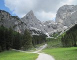 Kaiserschild klettersteig - túránk elején