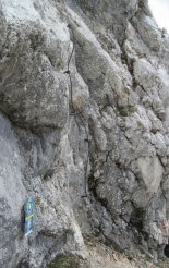 Kaiserschild klettersteig - a via ferrata túra kezdete