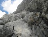 Kaiserschild klettersteig - a via ferrata túra kezdete