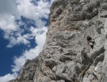 Kaiserschild klettersteig - ismét kezdődnek a nehézségek
