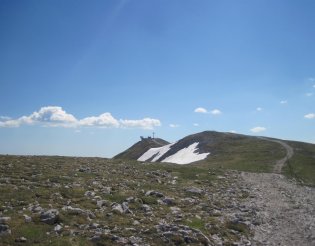 Schneeberg (2076m) - útban a csúcs felé 