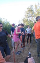 Nordic Walking edzés. Gödöllői-dombság. Kerepes/Szilasliget.