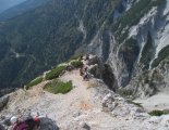 Rax-Alpok: Hans von Haid-Steig - Madonna (1585m) a távolban
