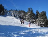 Schneeberg (2076m) téli, hótalpas túra