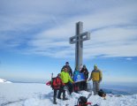 Schneeberg (2076m) téli, hótalpas túra