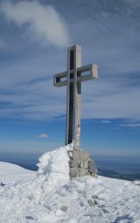 Schneeberg (2076m) téli, hótalpas túra