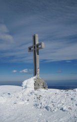 Schneeberg (2076m) téli, hótalpas túra