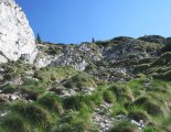 Schneeberg (2076m) - a fennsíkra vezető ösvény 