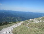 Schneeberg (2076m) - a fennsíkra vezető ösvény 