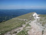 Schneeberg (2076m) - a fennsíkra vezető ösvény 