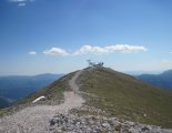 Schneeberg (2076m) - útban a csúcs felé 