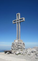 Schneeberg (2076m) csúcsa.