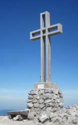 Schneeberg (2076m) csúcsa.