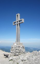Schneeberg (2076m) csúcsa.