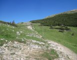 Schneeberg (2076m) - a fennsíkra vezető ösvény 